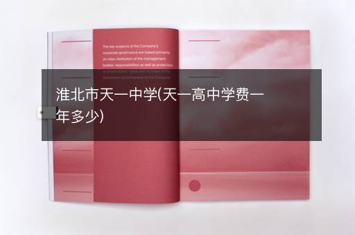 淮北市天一中学(天一高中学费一年多少)