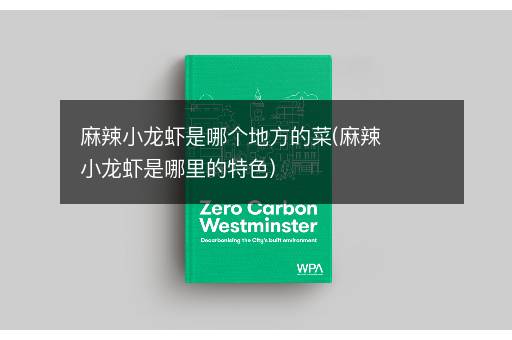 麻辣小龙虾是哪个地方的菜(麻辣小龙虾是哪里的特色)