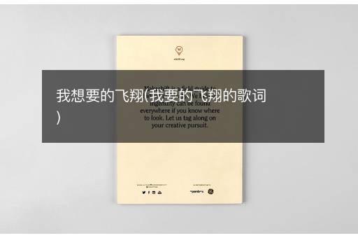 我想要的飞翔(我要的飞翔的歌词)