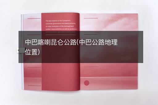 中巴喀喇昆仑公路(中巴公路地理位置)