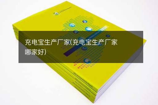 充电宝生产厂家(充电宝生产厂家哪家好)