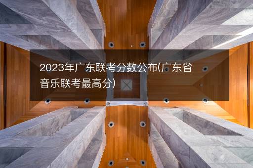 2023年广东联考分数公布(广东省音乐联考最高分)