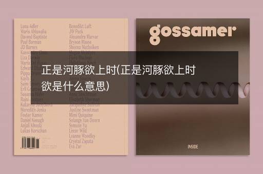 正是河豚欲上时(正是河豚欲上时欲是什么意思)