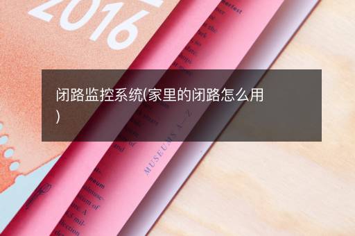 闭路监控系统(家里的闭路怎么用)